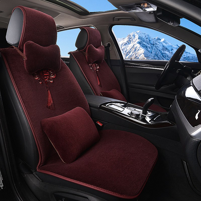 2021款奥迪q2l q5l a3 q3羊毛坐垫奥迪a4l汽车全包Z围冬季座套