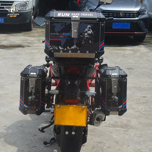 适用于力帆LF200-1p0L边箱尾箱KPT200铝合金小三箱侧箱行李箱改装