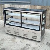 冷藏凉菜展示柜炸串烧烤点u菜熟食保鲜柜三轮车户外摆摊移动鸭脖