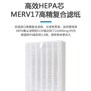 适配三星AX40J6508UnW空气净化器6509WQ滤网6002UW滤芯AC 347HPAW