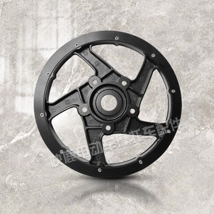 全顺中置电机皮h带同步轮传动轮齿轮120 138二代90中置10/12寸轮