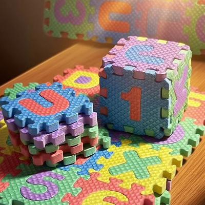 ob11娃屋迷你袖珍字母地垫