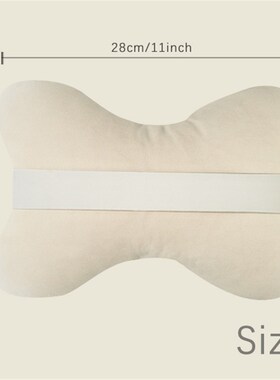 火车铁塔蒸汽红色插画汽车头枕T颈枕座椅枕头