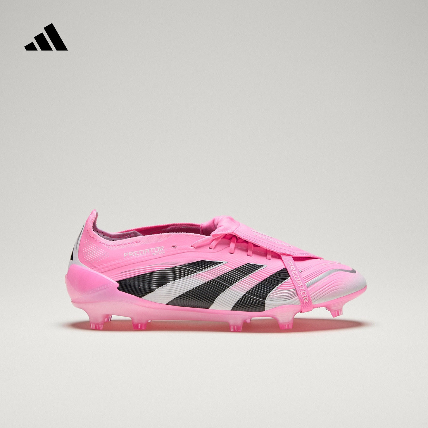 adidas超顶FG长钉真草翻折足球鞋