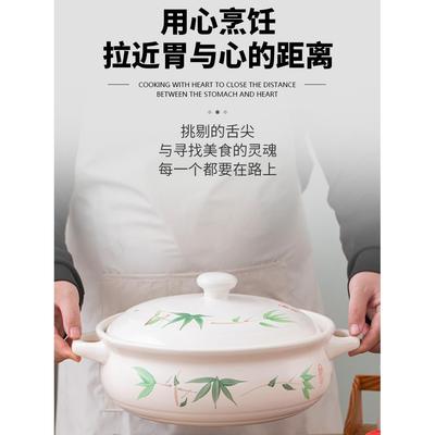 特大号火锅专用砂锅煲汤家用商用陶瓷耐高温大容量串串明火电陶炉