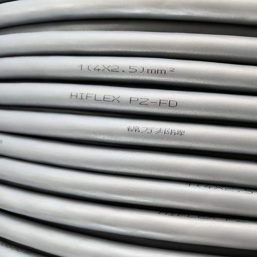 万邦HIFLEX PZ-FD 1(4x2.5)mm²高柔性电缆频繁弯曲拖链电缆