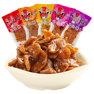 【正品】张飞手撕豆干素肉口感