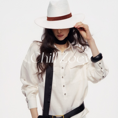 CHILLZOEY月下折枝衬衫