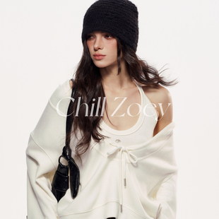 CHILL ZOEY白日梦真两件套2026早春新款设计感慵懒风叠穿套装显瘦