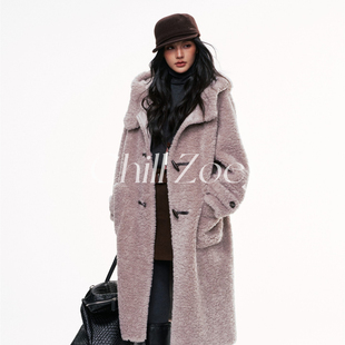 CHILL 慵懒风设计感风衣气质高级感大衣 ZOEY昭和书外套女秋冬长款