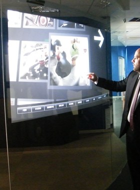 Fttyajtec 42 inch 20 points interactive touch foil Film thro