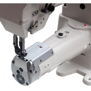 厂家直供341大嘴高车皮革厚料箱包缝纫设备脚垫包.边机高头车