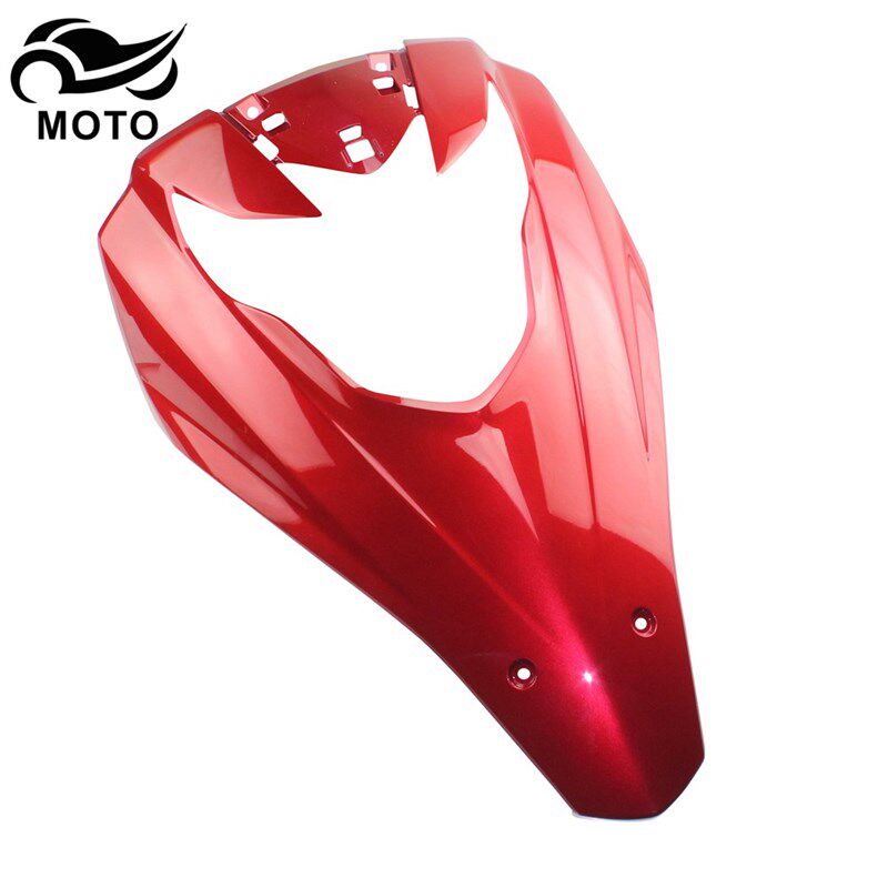 适用铃木新款d红宝UM125T/UM125T-C踏板摩托车前面板斜板大板外壳