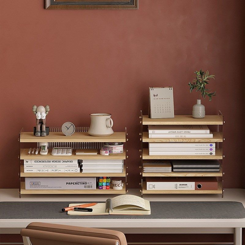 文件架桌b面多层书立办公桌收纳亚克力书架办公室桌上a3a4文件架,文具电教/文化用品/商务用品,文件座/文件架/文件框,淘宝优惠券,粉丝福利购,淘宝优惠卷