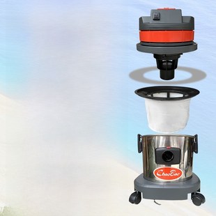 超宝CB15吸尘器家用强力大吸力小型美缝装 修干湿两用洗车Z店用15L