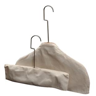 服装店衣架防滑布套布罩棉麻棉布裤G架防尘半身防尘罩衣撑套罩