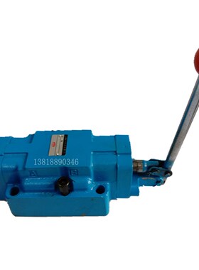 34SH-B20H-jT/W 34SH-B32H-T/W液板式压手动换向阀弹簧覆位钢珠定