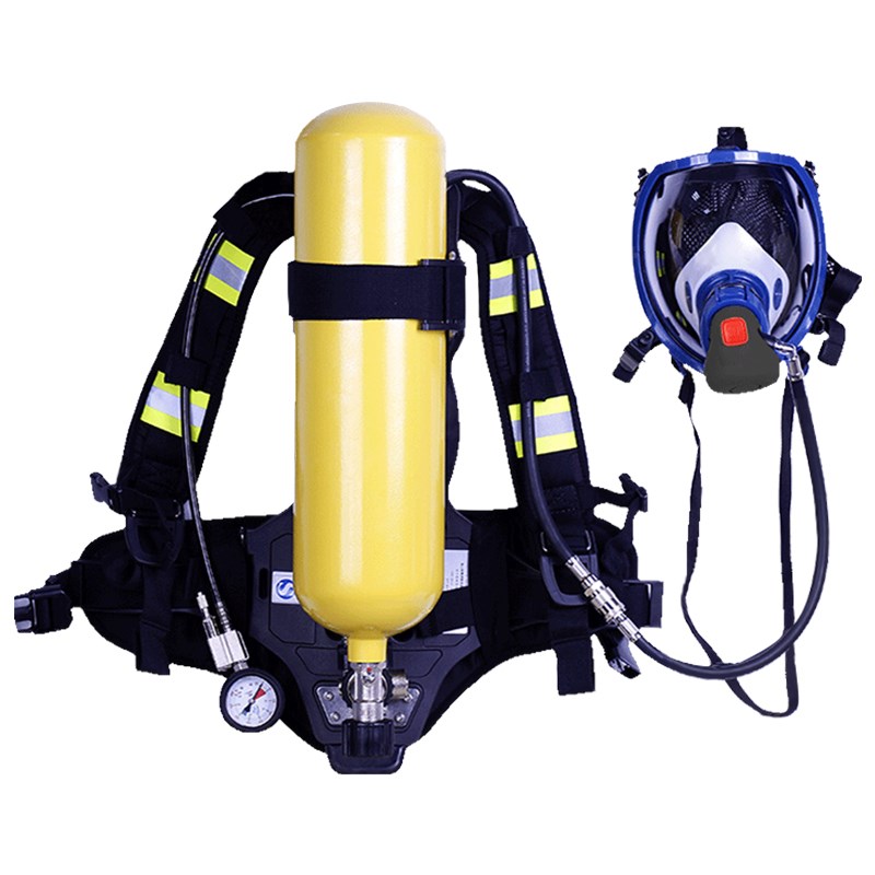 正压式空气呼吸器rhzok5l 6l/30mpa自给开路式压缩空气钢瓶呼吸器