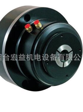 高转速精密夹具前置式空心气动筒夹D卡盘JAB152540通孔卡盘