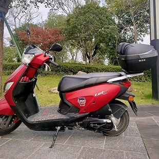 适合轻骑铃木QS110T 3v小海豚摩托车实心铝合金后货架尾架尾箱架