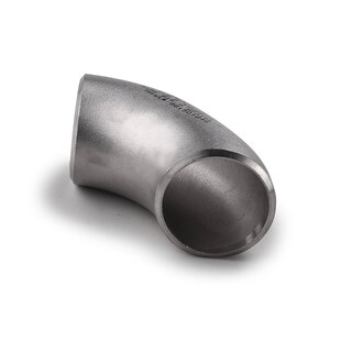 304国标90度长半径对焊弯头1x08-325滚沙固溶不锈钢天佑管业件401