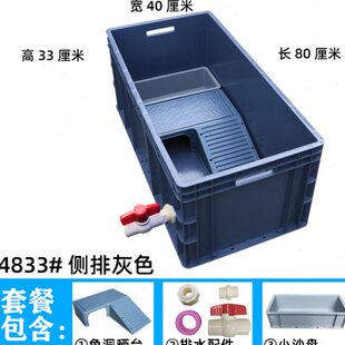 极速大鳄龟专用缸乌龟豪华房w子养乌龟的笼子网红大乌龟别墅家用