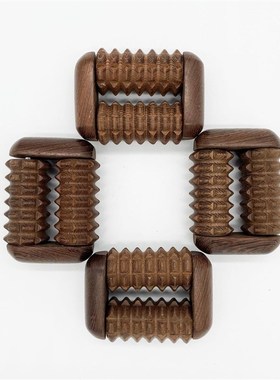 极速Care Fitnesls Wood Hand Massage Roller Hand Massager