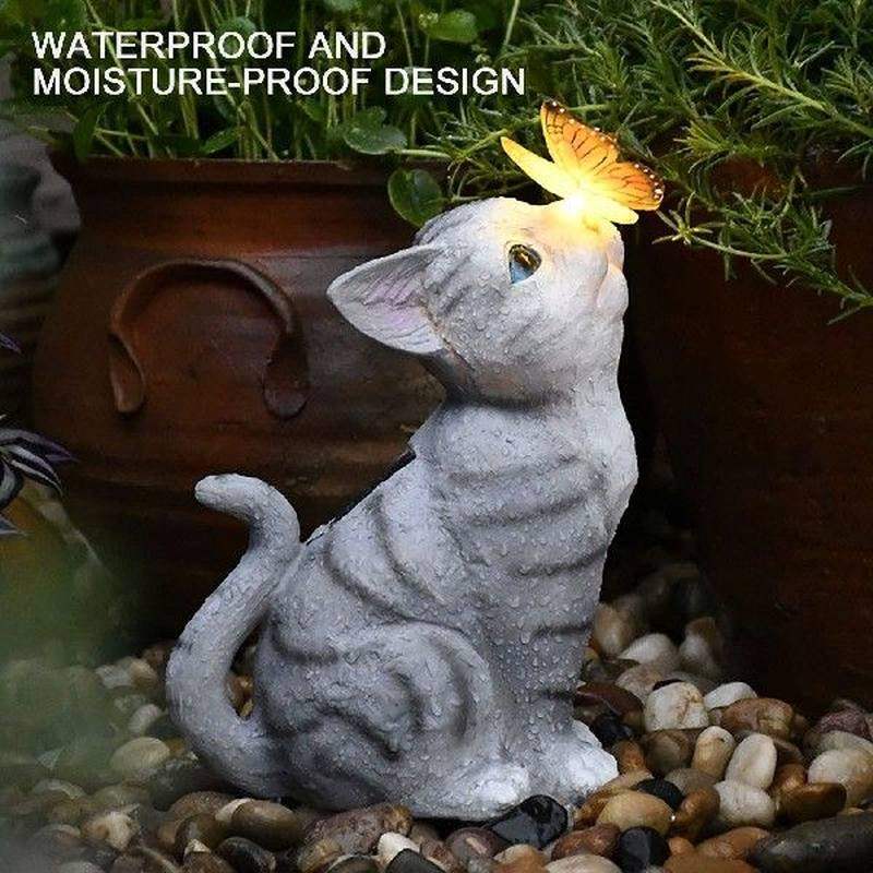 极速Outdoor Night Lamp Anivmal Scuture Decoration Garden Sol