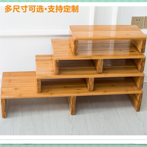 新品可定制脚踏凳脚踏板沙发台阶凳踩垫增高木凳子办Y公室厨房垫