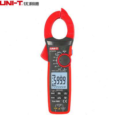 新品UT206B/UT207B/UT208B交直流钳形万用电表P 1000A浪涌电流钳