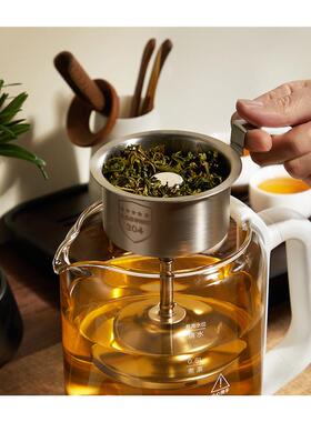 新品2023新款煮茶器煮茶壶蒸汽喷淋式蒸茶壶P快煮壶养生壶一体泡