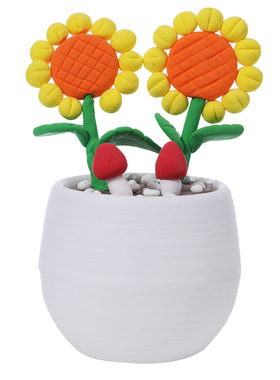 极速超轻土礼物儿童亲p子活动DIY手工制作多肉材料包彩泥套装幼儿