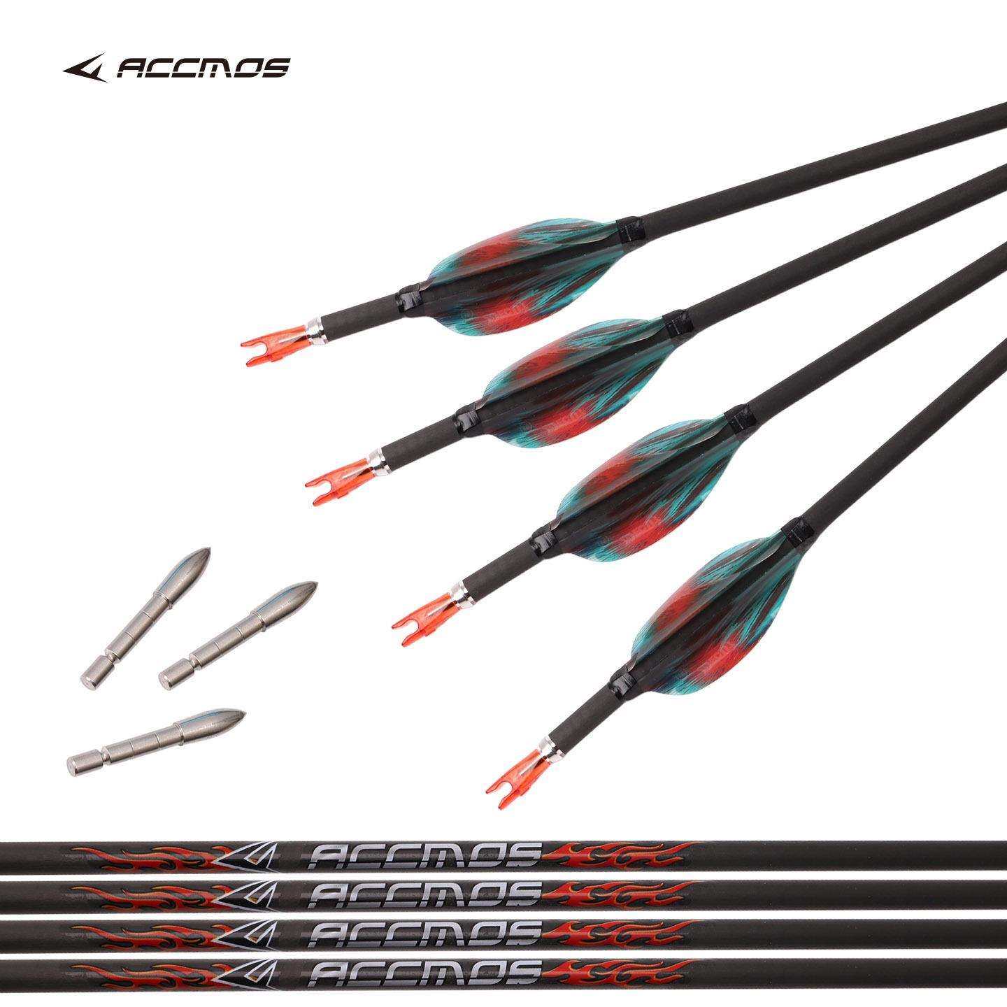 旋羽孔雀红ACC红标纯碳箭4.2内径成品箭多挠度反曲竞技射箭用品,运动/瑜伽/健身/球迷用品,弓,淘宝优惠券,粉丝福利购,淘宝优惠卷