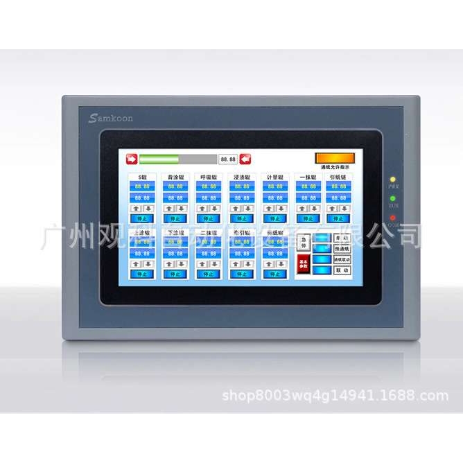 AK-070BE AK-070BS AK-070MW显控触摸屏应用于数控切割机