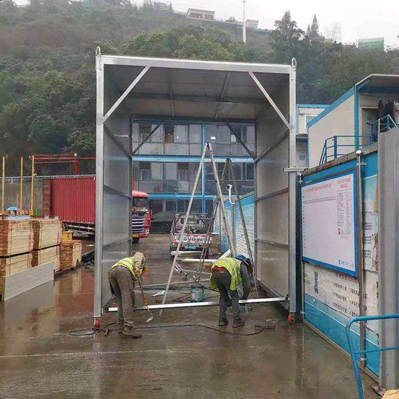 建筑工地施工泵车隔音罩工业降噪静音房声屏障隔音棚环保隔声罩