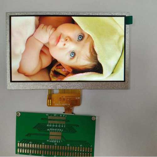 5寸SPI接口480*272便携lcd液晶显示屏彩色屏幕tft液晶屏模组裸屏