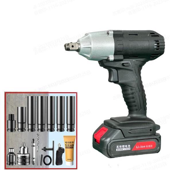 锂电充电式电动扭力扳手家用多功能起拧螺丝螺母套筒工具扳手疯炮