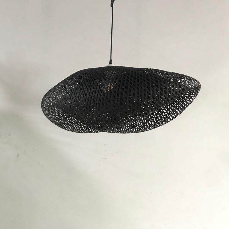 中式手工竹编吊灯东南亚餐厅茶楼榻榻米竹藤吊灯复古竹艺编织吊灯,家装灯饰光源,智能吊灯,淘宝优惠券,粉丝福利购,淘宝优惠卷