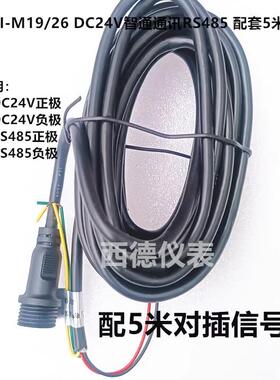 YDSI-M19/26 DC24V智能通讯RS485数显压力表 PP隔膜压力表