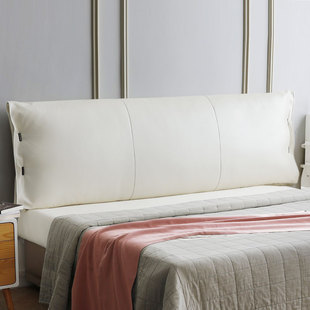 床头靠背垫2024新款床头软包靠垫大靠背无床头靠枕床靠背时尚简约