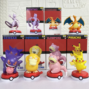 2024新款正版宝可梦可动系列宝可梦盲盒潮玩手办摆件少儿礼物玩具