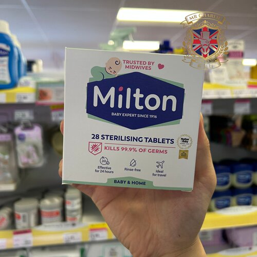 英国Milton婴儿消毒片玩具浴缸