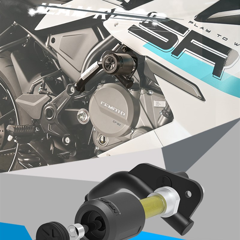 MRBR适配春风250SR护杠弹x性防摔球竞技杠450sr防摔保险杠改装配