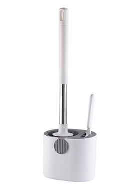 Soft TPR Bristles Toilet Bowl BrusFh Bathroom Toilet Cleanin