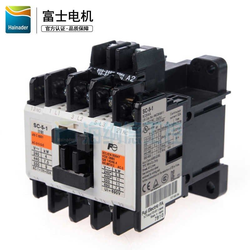 正 富士接触器 SC-5-1 SC20AA 20A SC51Q 配TR-5-1N/3