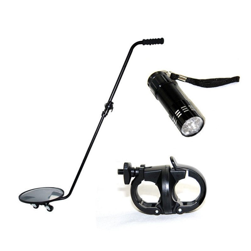 车底检查镜汽修厂车站收费站二手车市场凸镜反光LTCD夜光底盘检查