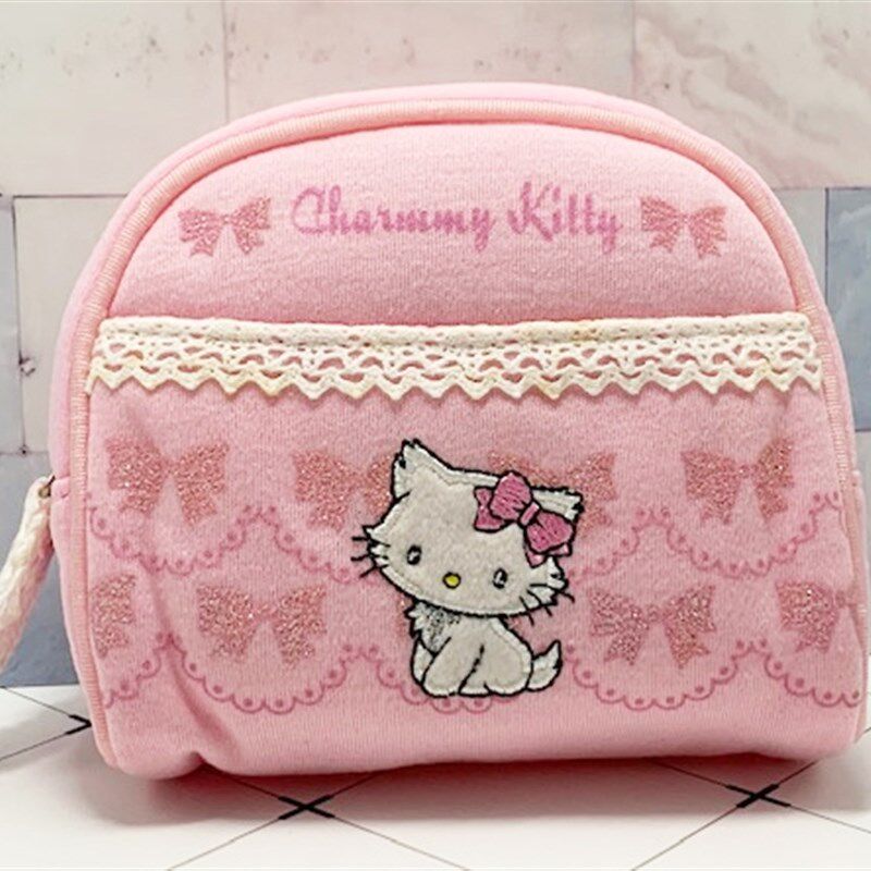 宠物猫_Charmmy Ktitty~三丽鸥宠物猫化妆包/收纳包-蝴蝶结