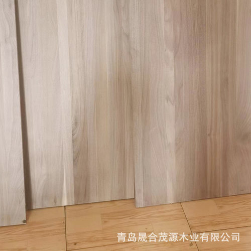 推荐北美黑胡桃j实木板材直拼指接板结实木板橱柜家具板现货板材