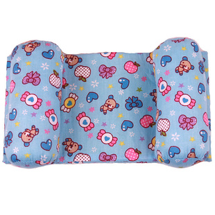 新生儿定型枕纯棉婴儿枕可调节婴童防偏头枕芯老粗布防扁头枕头