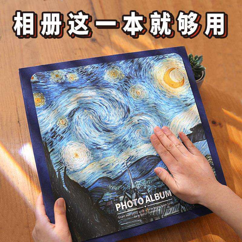 式纪念手工白容量相簿相册黑页加厚相册覆膜照片影集纪念册宝宝情